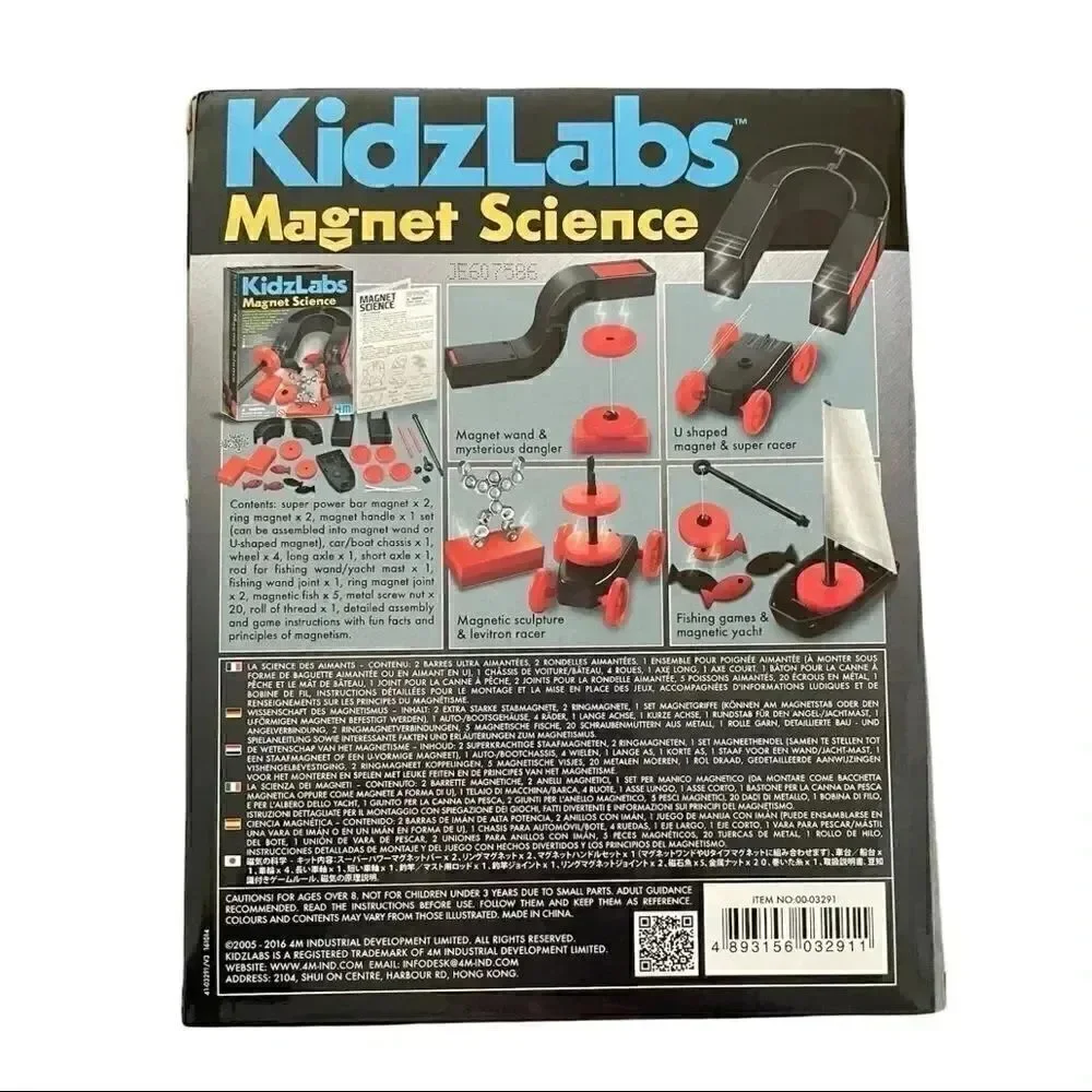 KidzLabs 4M Magnet Science Kit